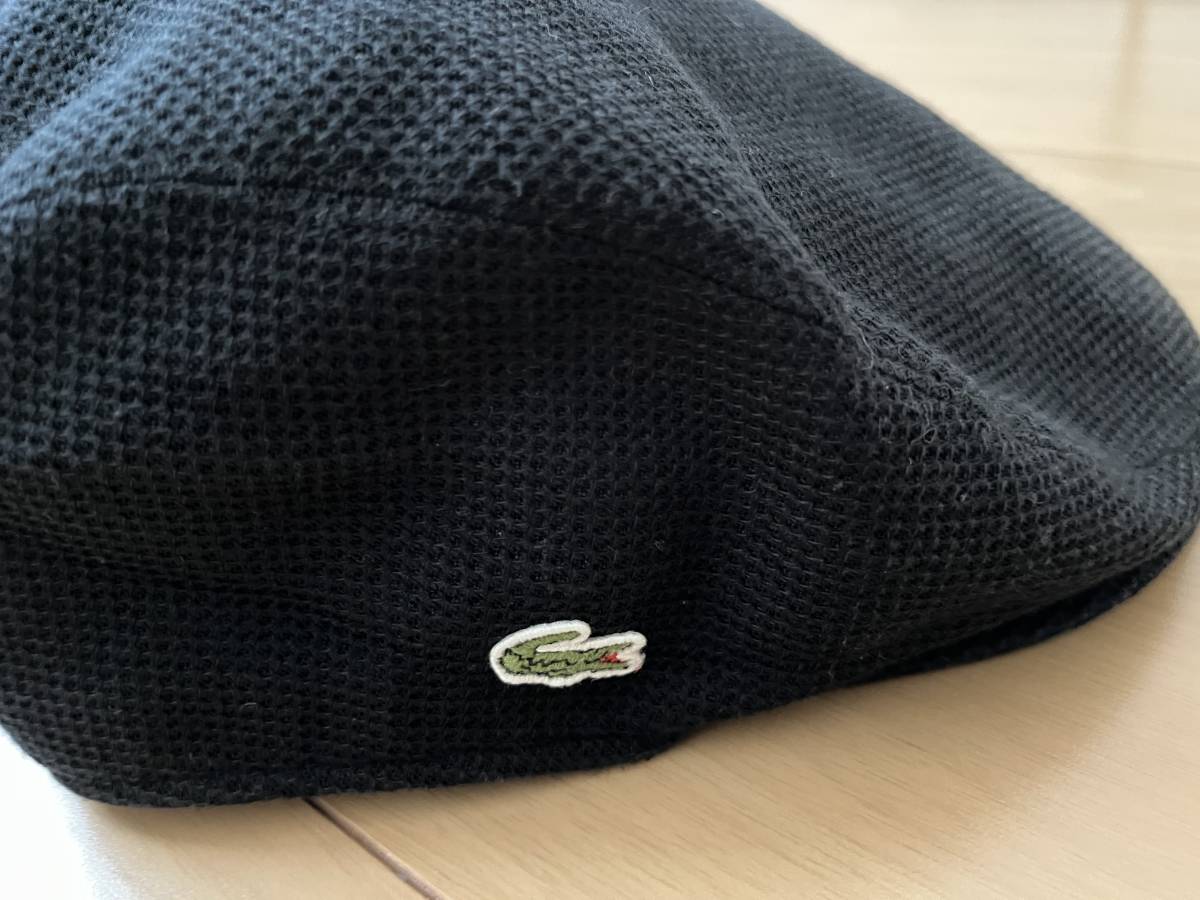 LACOSTE ハンティングキャップ　_画像1