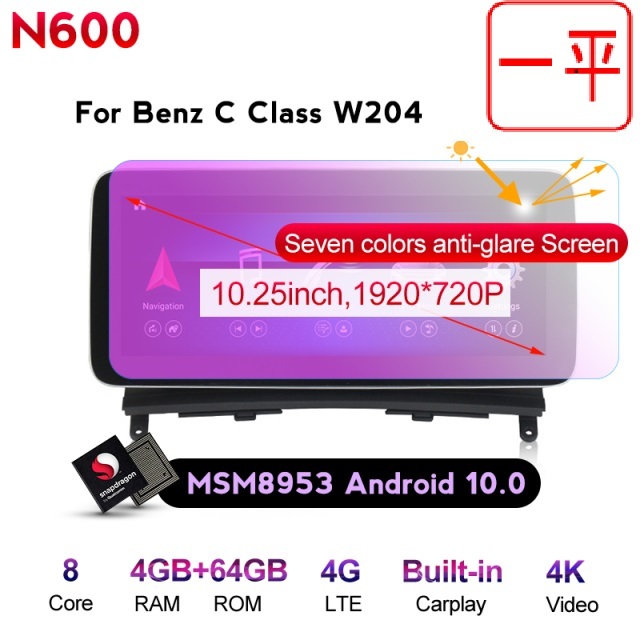 Android 12/13 ベンツ C-Class W204 S204 NGT4.0 アンドロイドナビ　_画像1