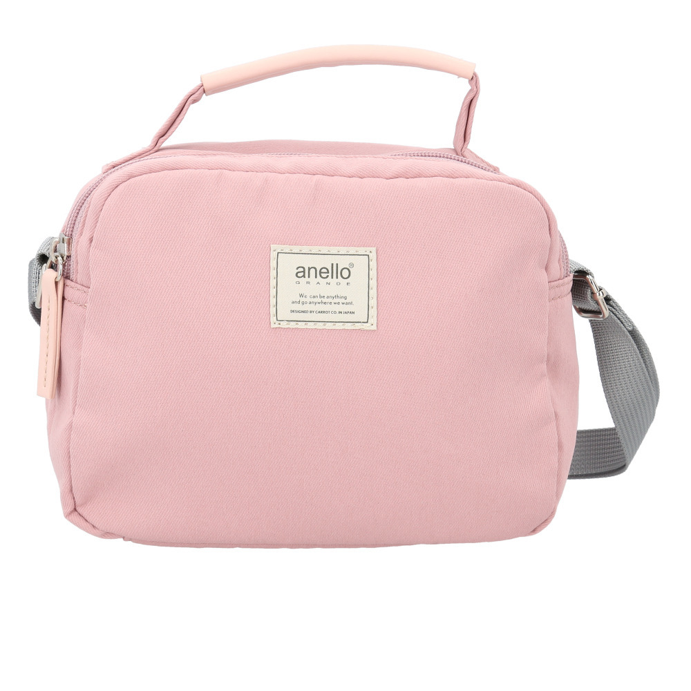 * PI. pink * anelloGRANDEmote steering wheel attaching Mini shoulder a Nero grande shoulder anello GRANDE GHM0555 shoulder bag 