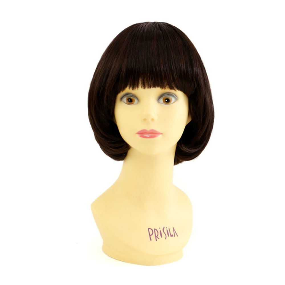 ☆ TCK/耐熱ショコラブラック ☆ プリシラ オールウィッグ エアリーマッシュ A-684 PRISILA プリシラ ショート フルウィッグ フルウイッグ