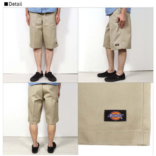 ☆ 42283BK.ブラック ☆ W30 ディッキーズ Dickies ハーフパンツ 42283 おすすめ パンツ 定番 半ズボン ハーパン デッキーズ メンズ ショ_画像4