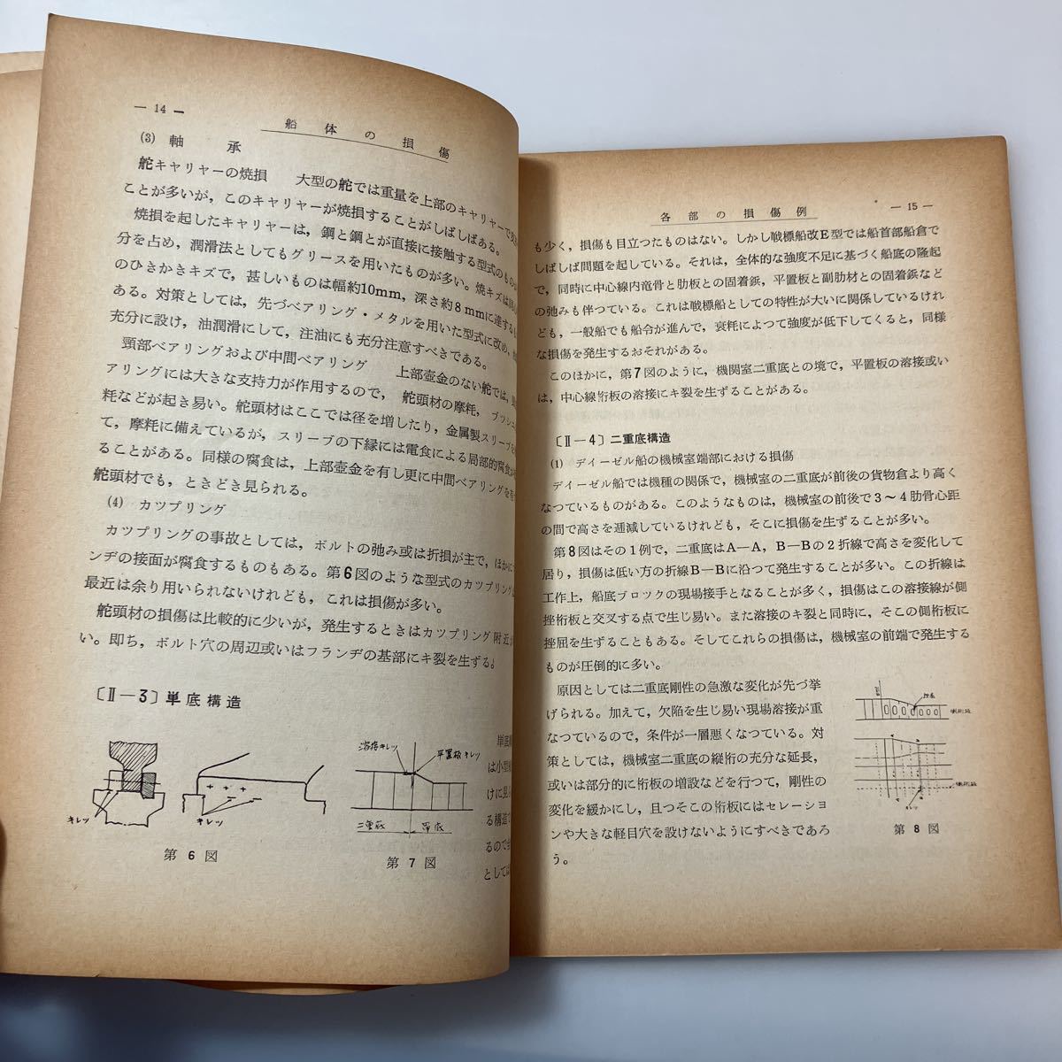 zaa-520♪『船体の損傷』(科目)運航(単位)運航管理　運輸省船員局教育課(編)運輸省認定船員通信教育(高等科)　1962/12/26_画像6