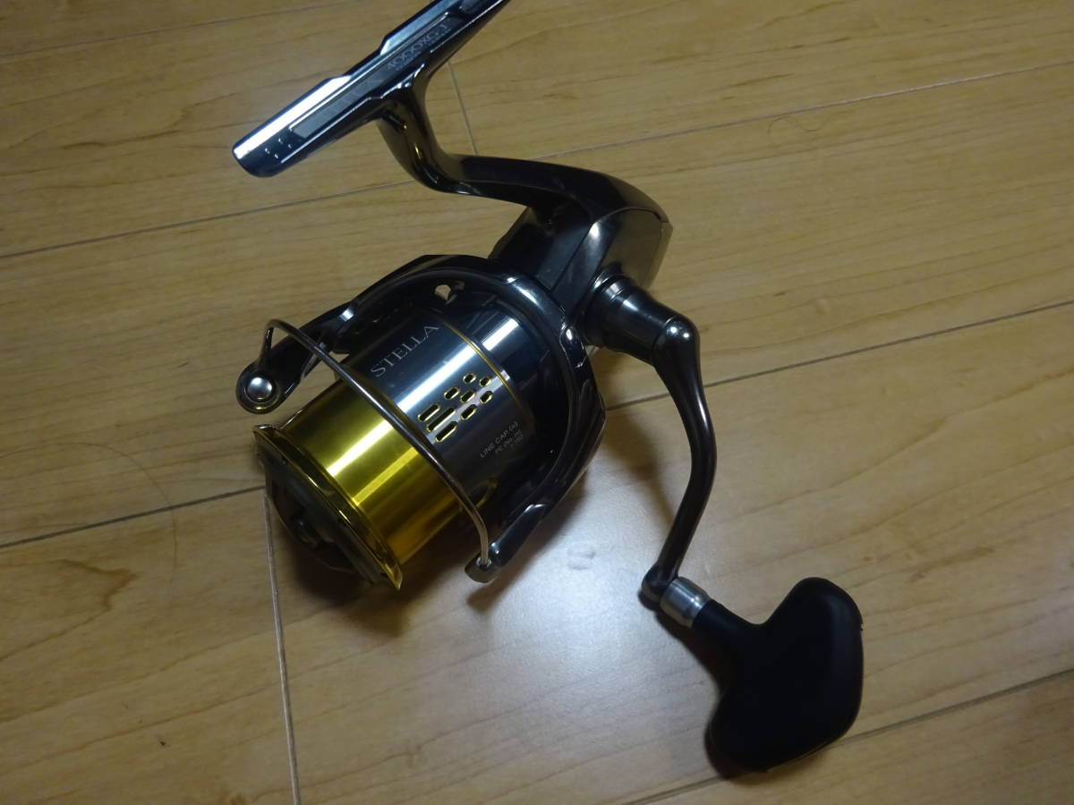 日本最大の 美品！ シマノ 18ステラ 4000XG 夢屋PE1015スプール付き