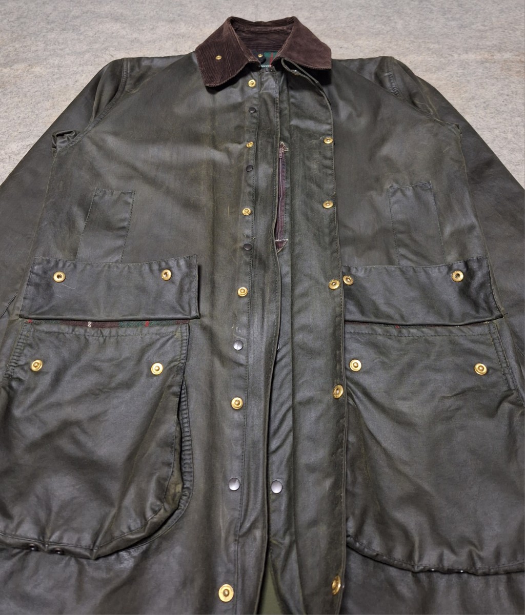 希少 綺麗 ミント 80s 38 バブアー ノーザンブリア 90s Barbour