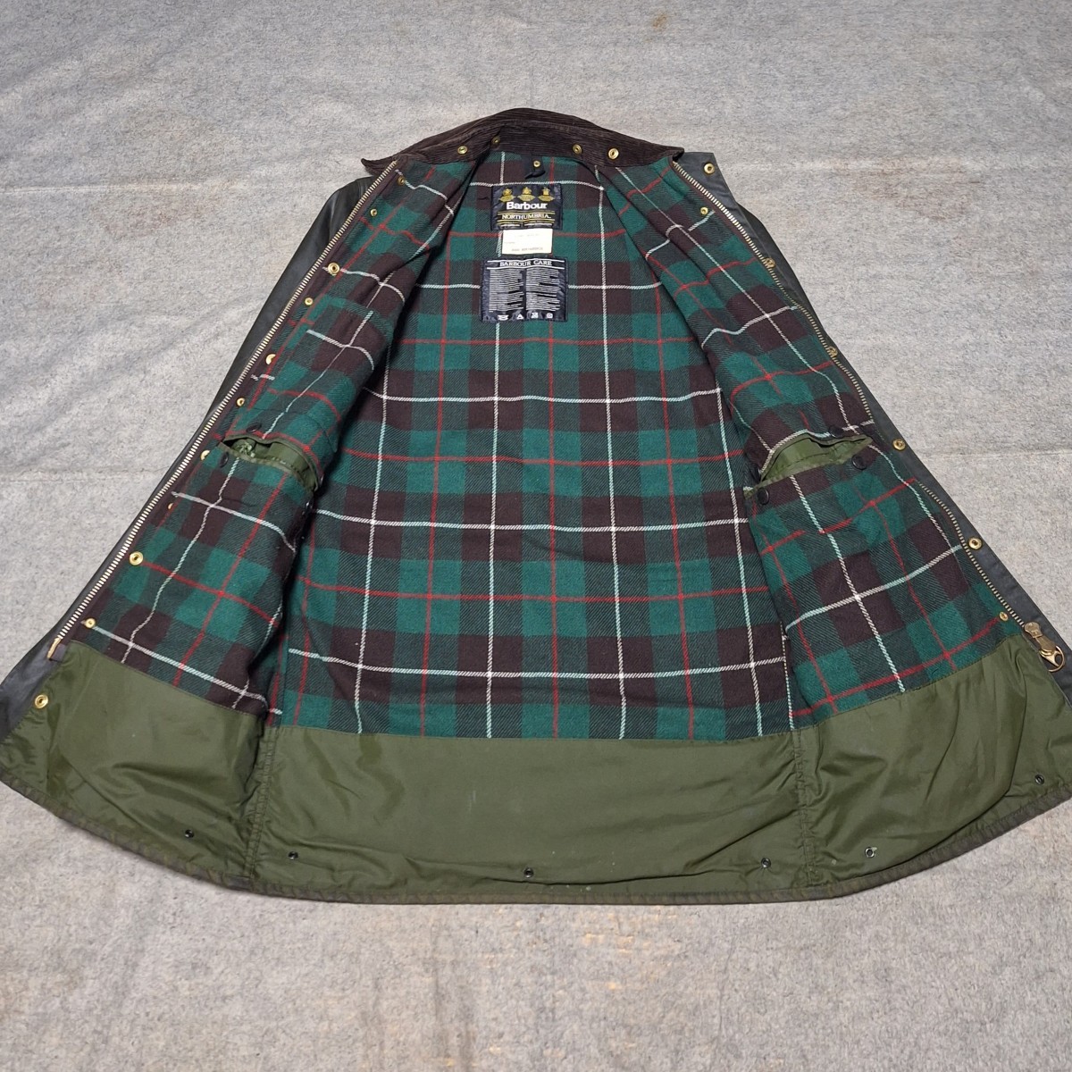 希少 綺麗 ミント 80s 38 バブアー ノーザンブリア 90s Barbour