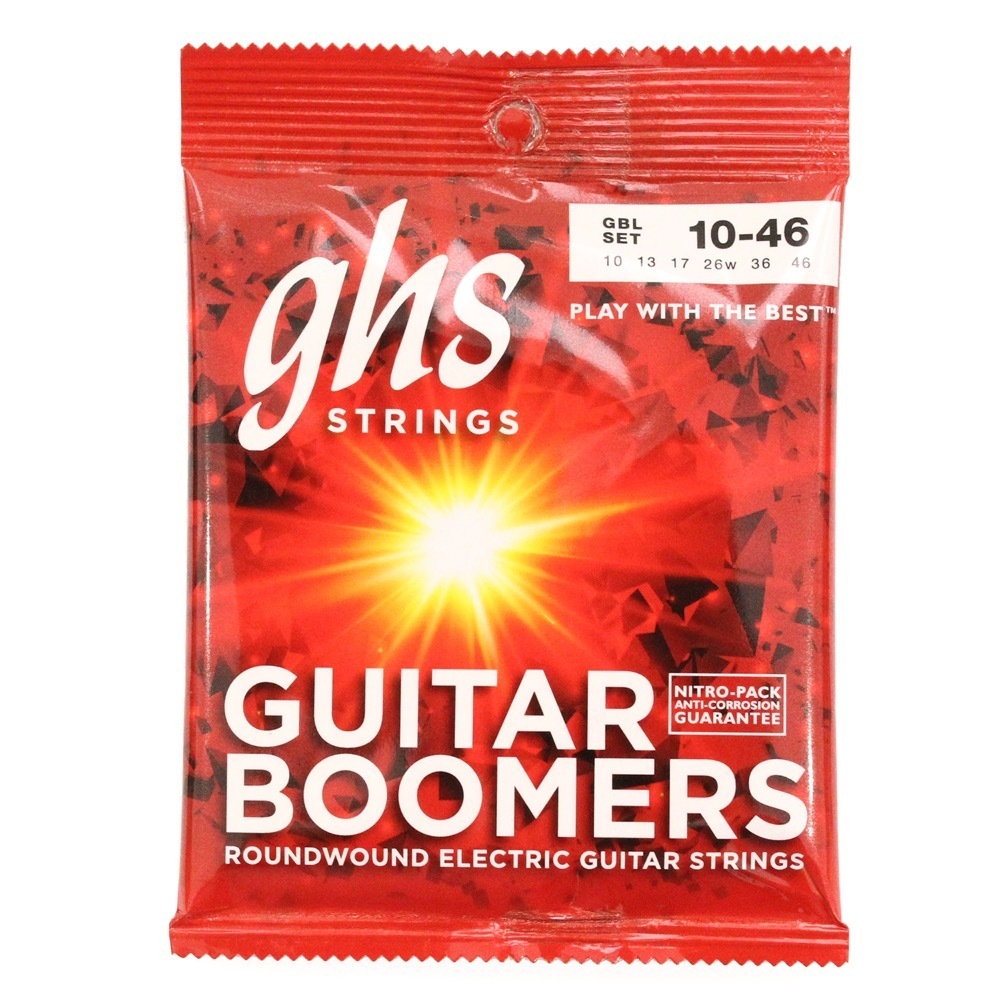 GHS Boomers GBL 10-46 электрогитара струна 