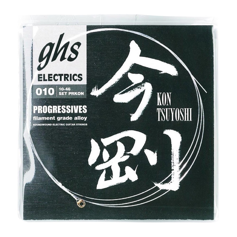 GHS PRKON 010-046 Progressives Tsuyoshi Kon Signature Strings сейчас Gou sig nature электрогитара струна ×6 комплект 