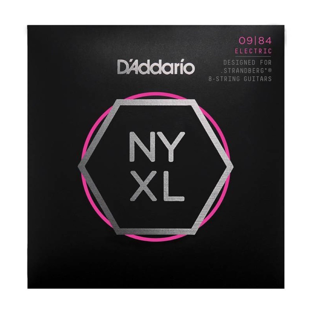D'Addario NYXL0984SB струны Strandberg 8-струнные эксклюзивные гитарные струны Strandberg