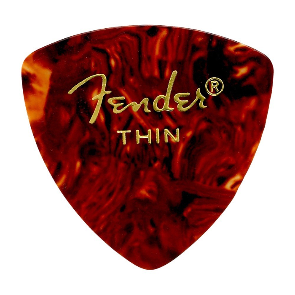 フェンダー Fender 346 Shape Picks Shell Thin ギターピック×12枚_画像1