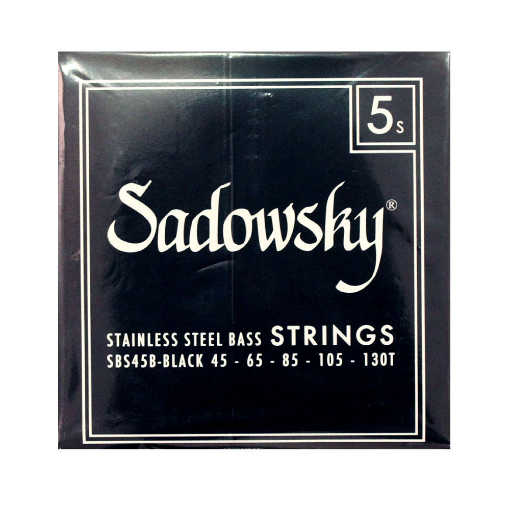 SADOWSKY SBS45B Black ブラックラベル 5弦ベース弦_画像1