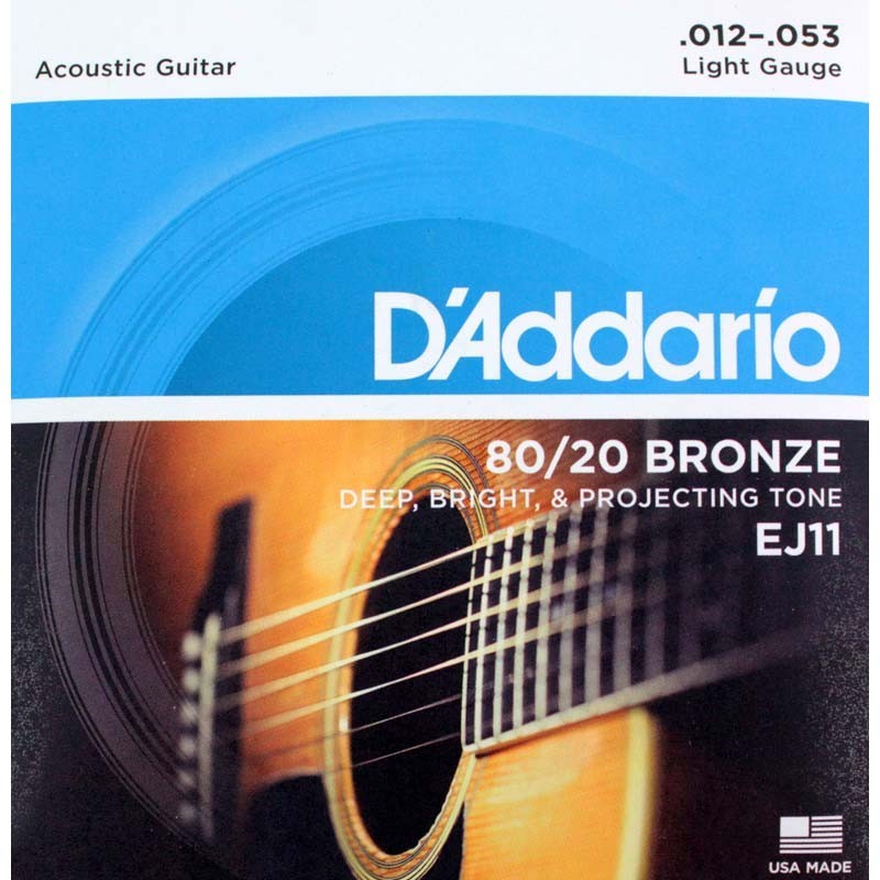 ダダリオ D'Addario EJ11 Bronze Light アコースティックギター弦_画像1