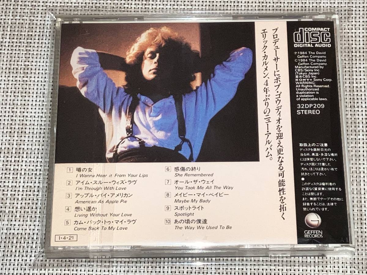 送料込み ERIC CARMEN エリック・カルメン 32DP209 即決_画像2