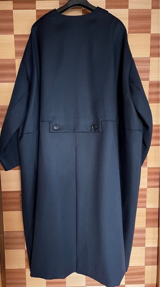mina perhonen ミナペルホネン コート piena ダークネイビー size