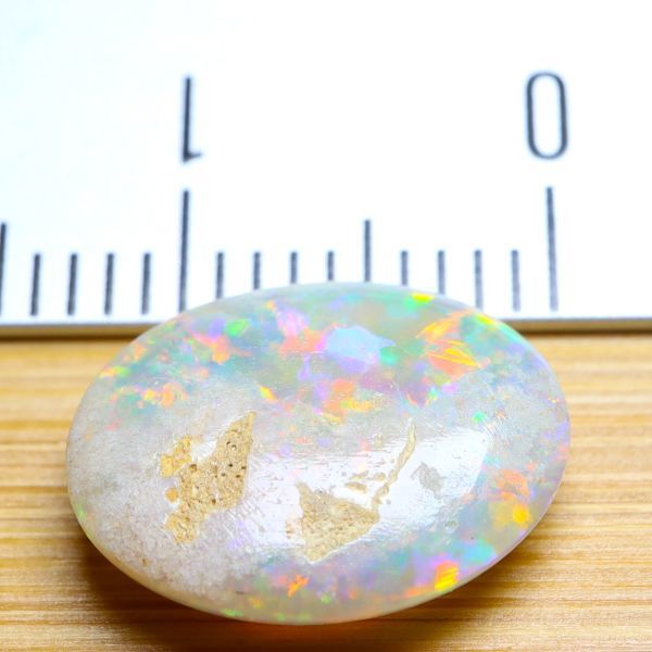 オーストラリア産 天然ホワイトオパール2.85ct white opal_画像5