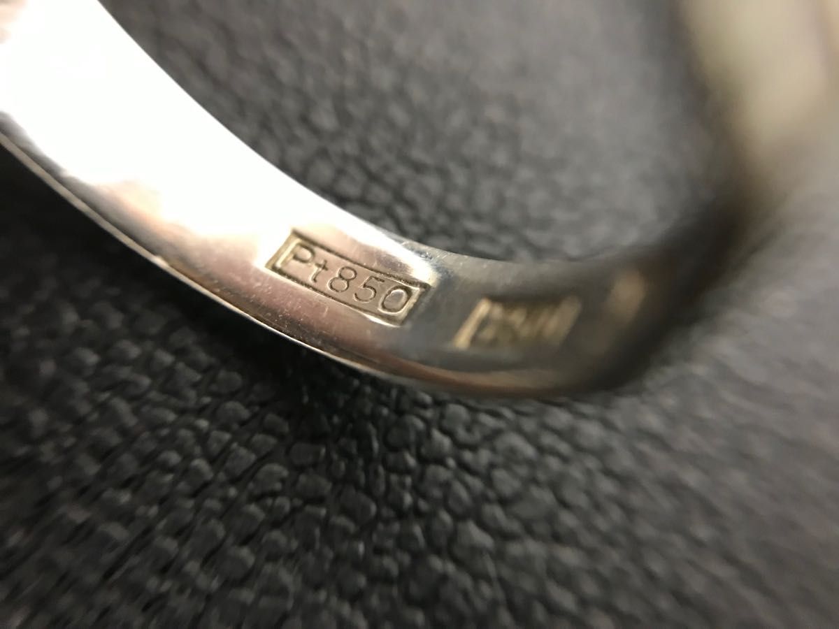 セリーヌ リング Pt850/750 コンビ 12号-