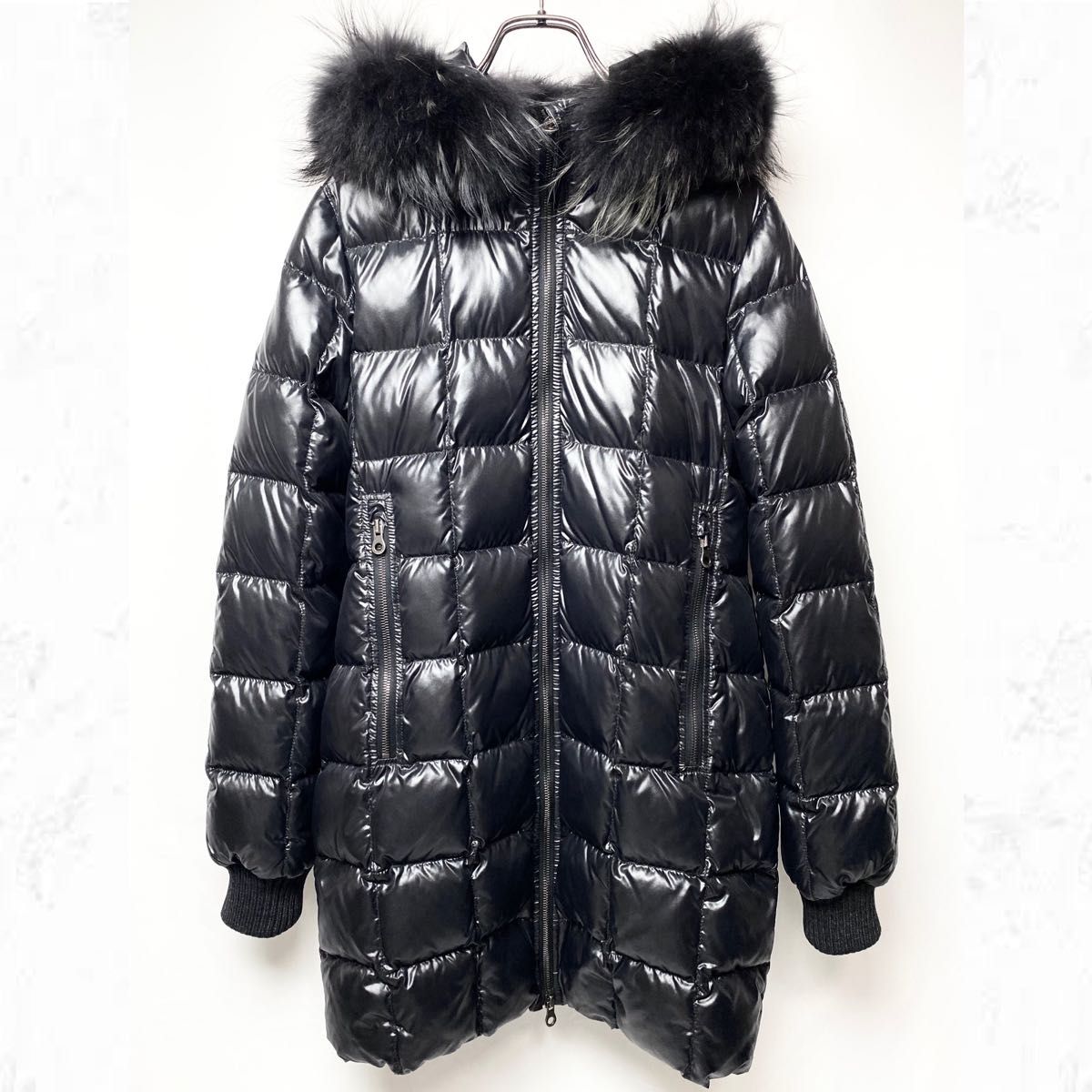 DUVETICA CIRENE デュベティカ シレネ ロングダウンジャケット 黒-