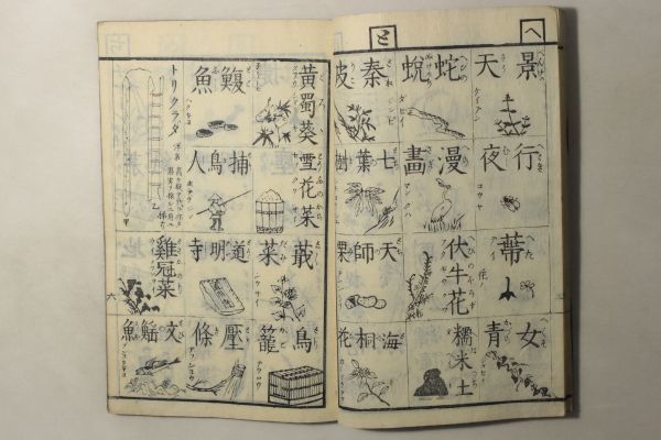 「通俗 単語図解 第4巻 農家之部」安倍為任 明治8年(1875年) 1冊｜農業 魚 植物 漢字 図鑑 絵入り 木版画 明治時代 古書 和本 古典籍 g51_画像6