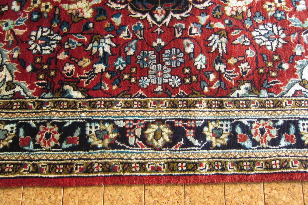 93×63】シルク☆中国産絨毯・カーペット・ラグ・マット□1131-30 93×63】シルク☆中国産絨毯・カーペット・ラグ・マット□1131-30