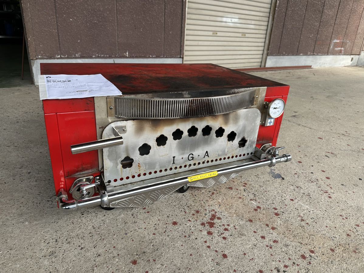  business use 2021 year I jiie- gas type . rock pizza boiler pizza oven pitsa boiler PZ-90 propane gas LP gas 30cm pizza ×2 sheets kitchen equipment 