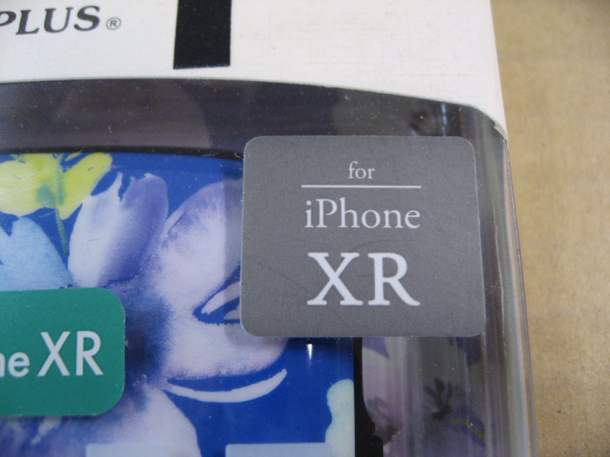 MSソリューションズ iPhone XR 6.1 耐衝撃ケース「PALLET Card」 BKSIPMHVCCFBL フラワ スマホケース_画像2