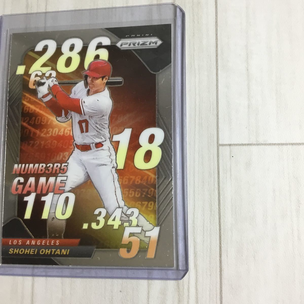 大谷翔平 PANINI PRIZM #NG-8. 0346 MLB エンゼルスの画像3