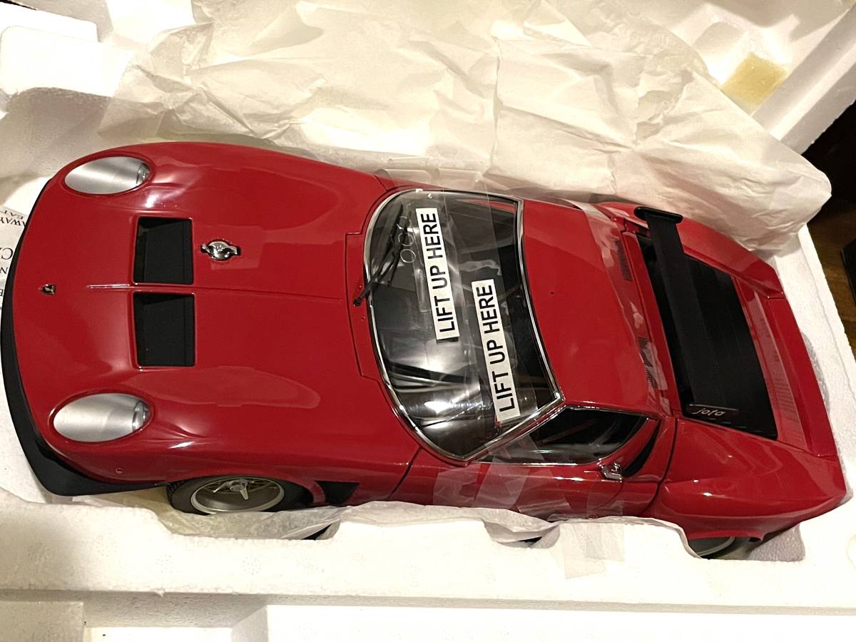 【新品未展示】1/12 KYOSHO 京商 LAMBORGHINI JOTA SVR 08623R ランボルギーニ イオタ RED _画像1