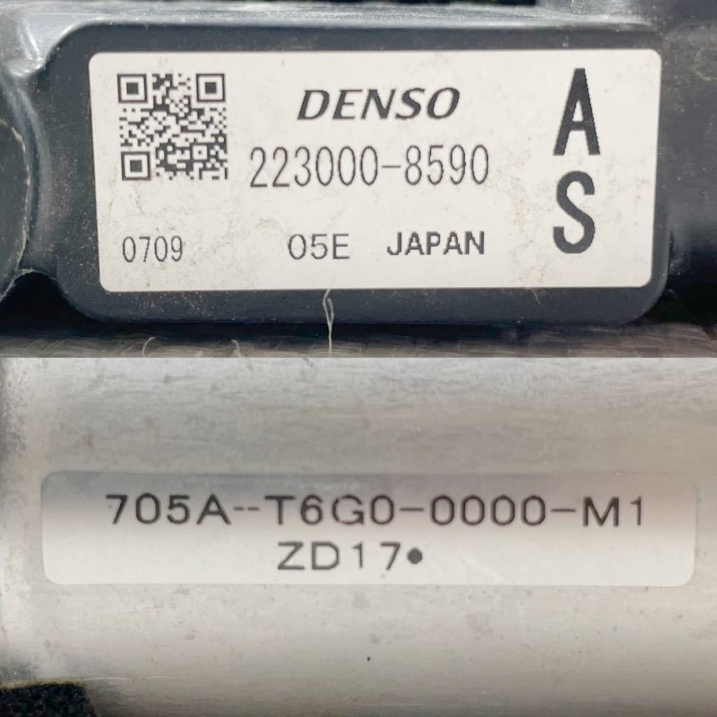 R51024 N BOX JF3 JF4 純正 ラジエーター コンデンサー セット DENSO 223000-8590 705A-T6G0-0000-M1 取り付け破損無し_画像10