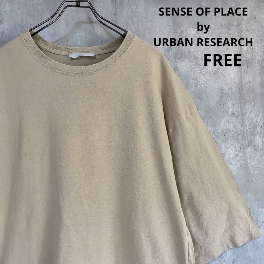 センスオププレイス　URBAN RESEARCH 半袖　Tシャツ　FREE_画像1