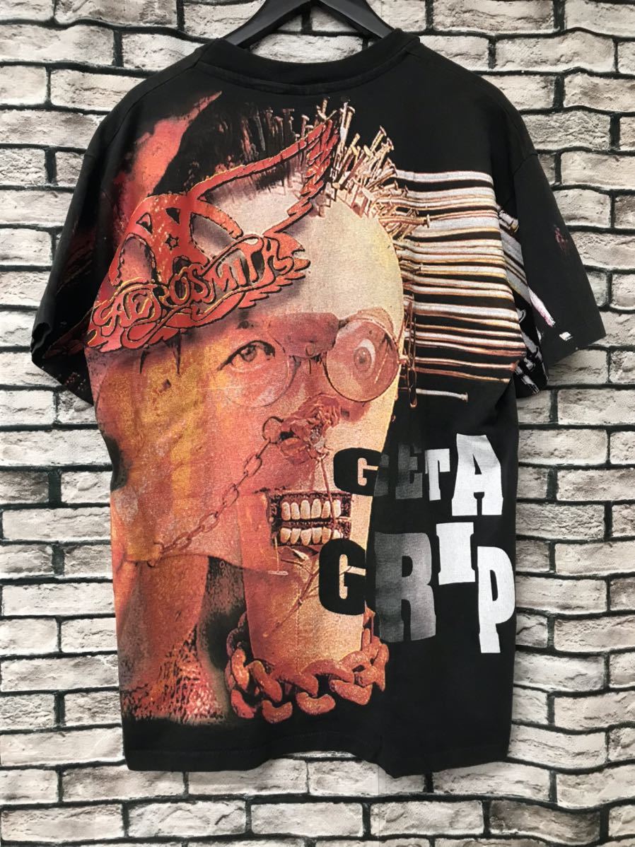 AEROSMITH エアロスミス 90s VINTAGE GET A GRIP TEE AEROSMITH エアロスミス 90s VINTAGE GET A GRIP TEE