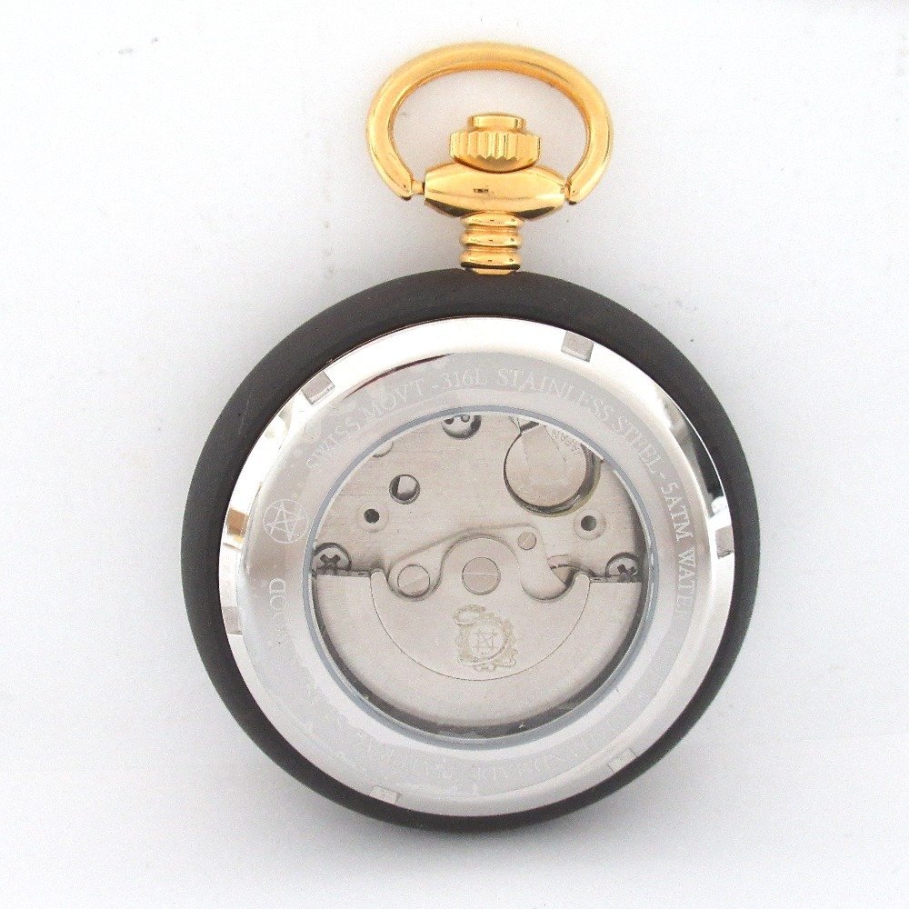 Ot956901　NOZ　POCKET WATCH MODEL 懐中時計　ラピスラズリ　中古・超美品_画像3