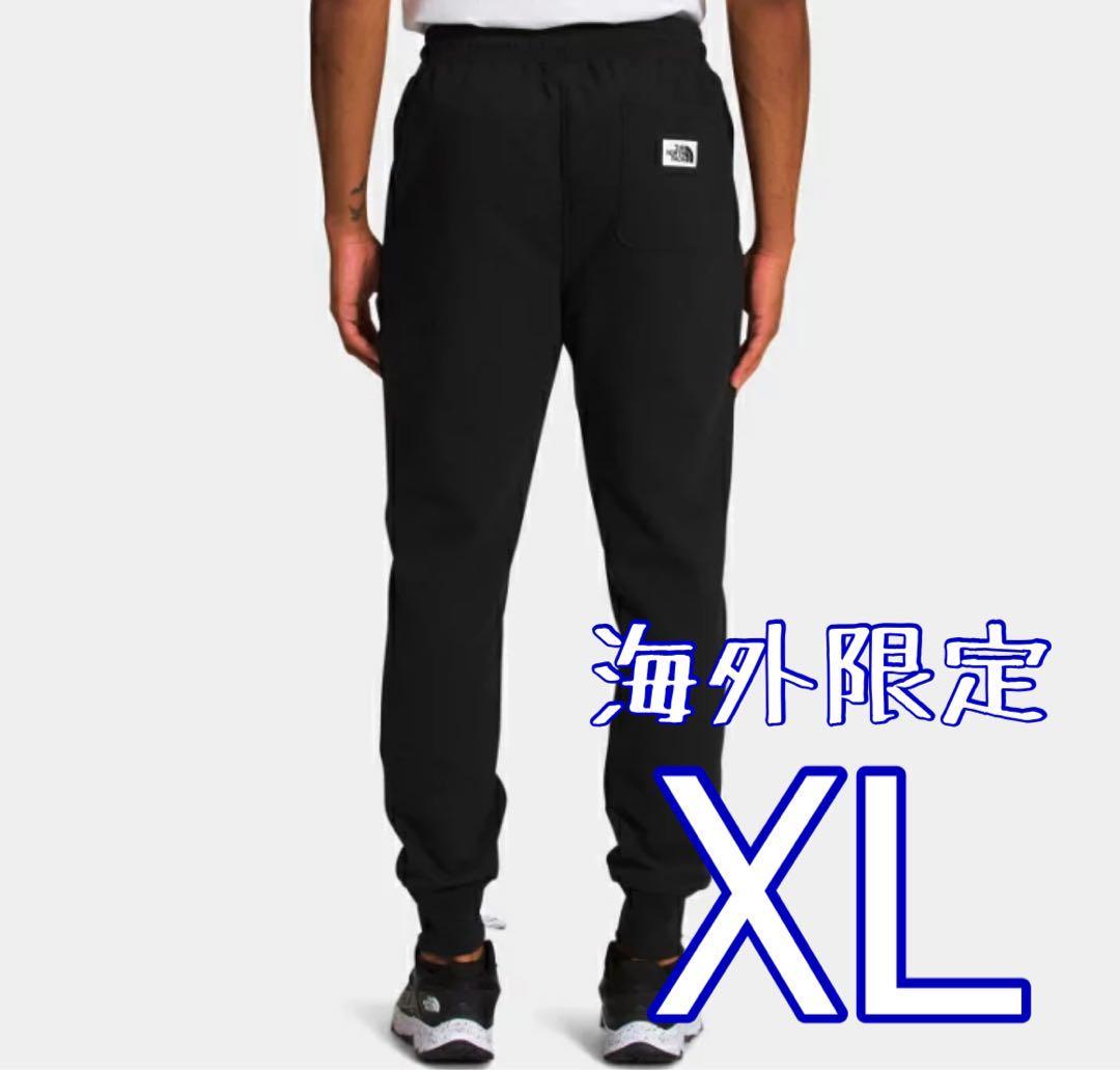 【新品未使用】スウェット ズボン ジョガーパンツ 黒 XL ノースフェイス ボトムス アウトドア 長ズボン メンズ ブラック アメリカ