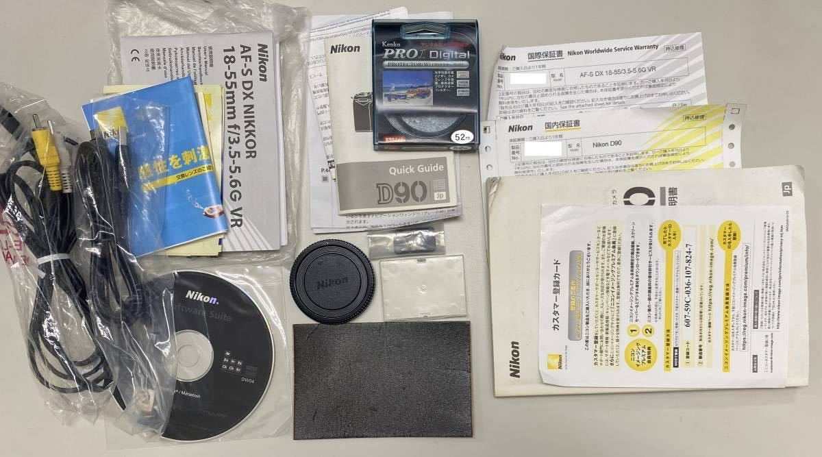 25%OFF】 D90+Nikon 完動品 美品 NIKON ニコン 送料無料 ED F1.4-5.6