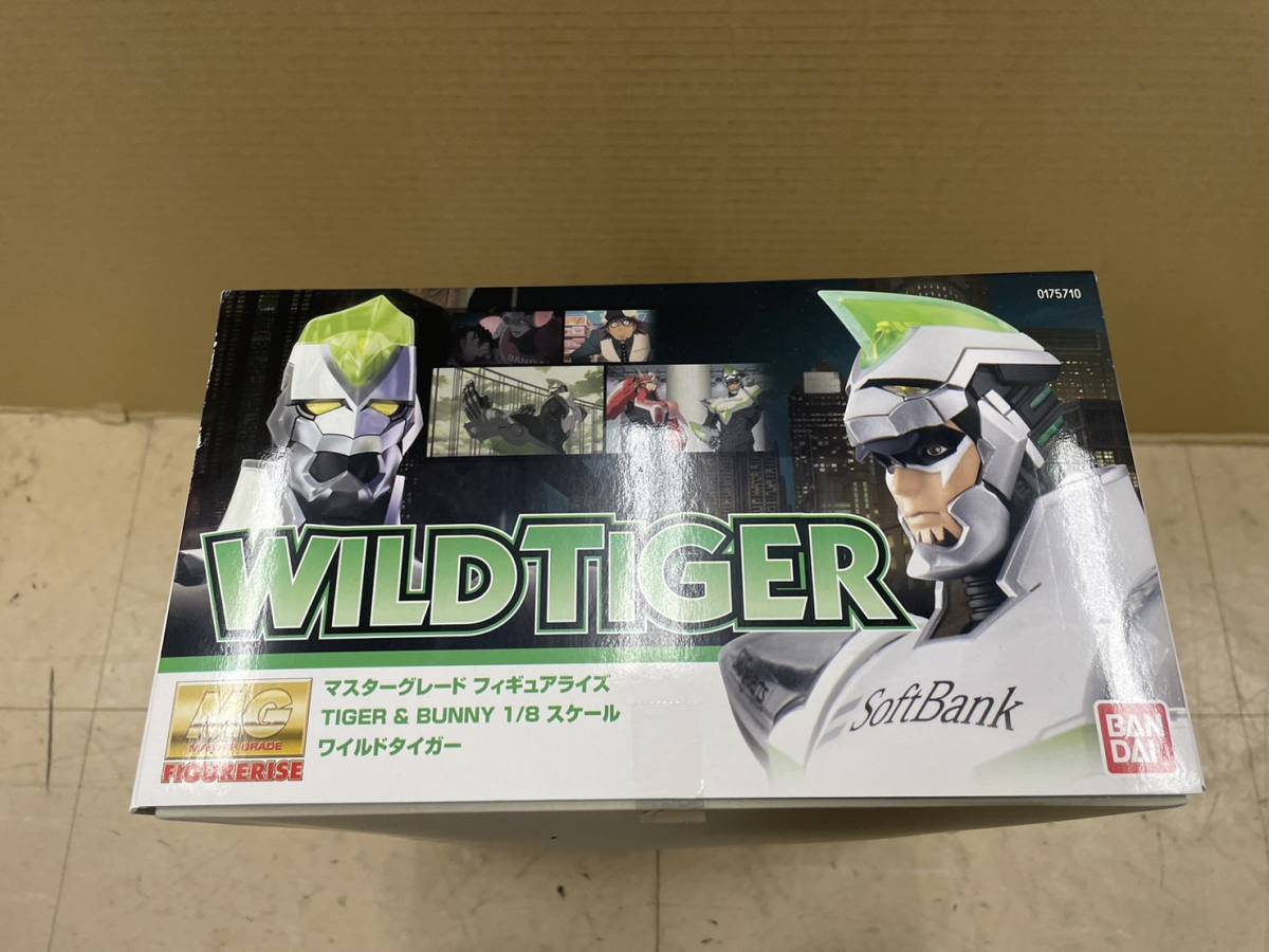 F611-M2-1515 BANDAI バンダイ TIGER＆BUNNY タイガー＆バニー WILDTIGER ワイルドタイガー 1/8スケール MGプラモデル 未開封品_画像6