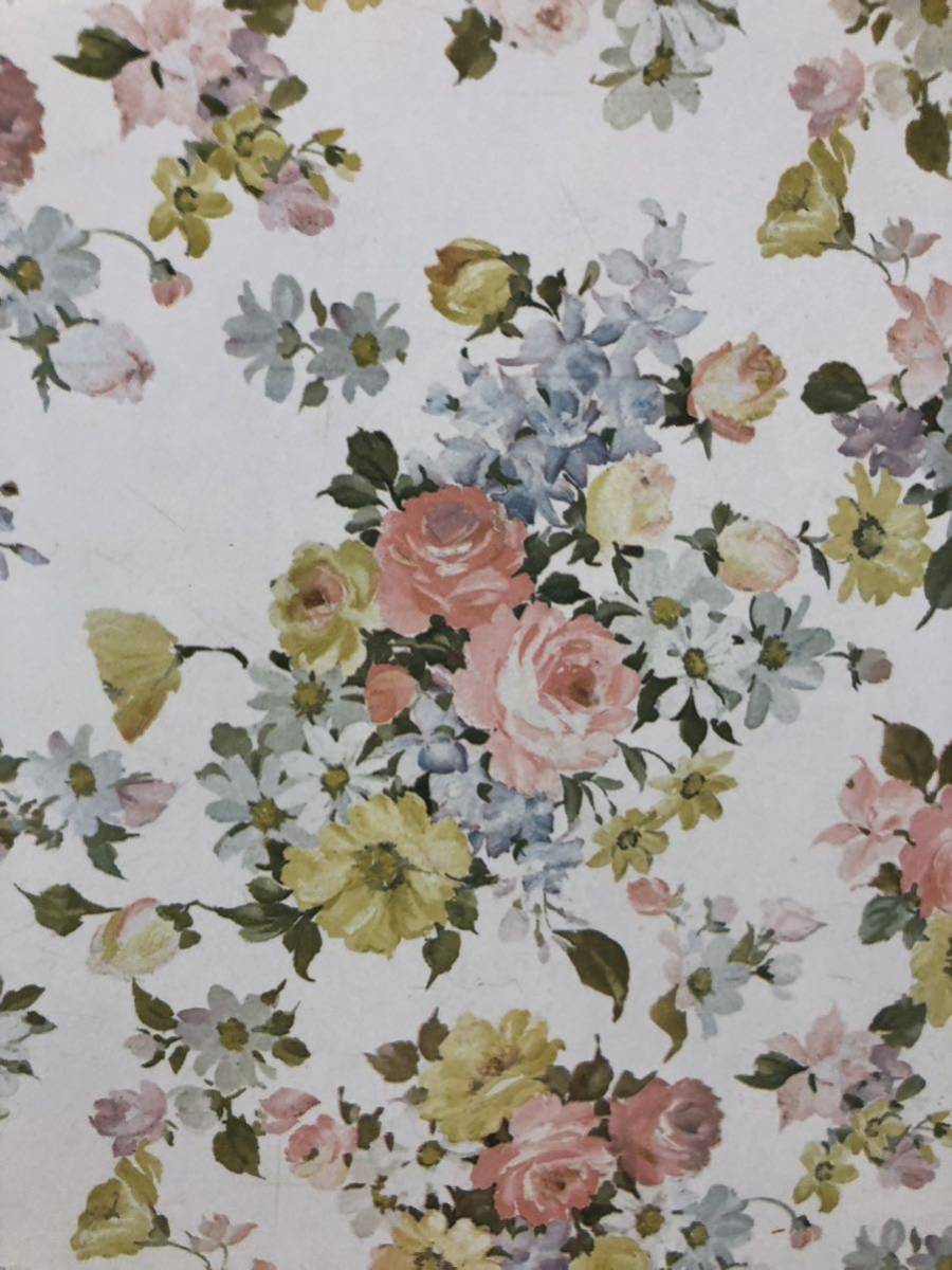 昭和レトロポップ花柄テーブル_画像4