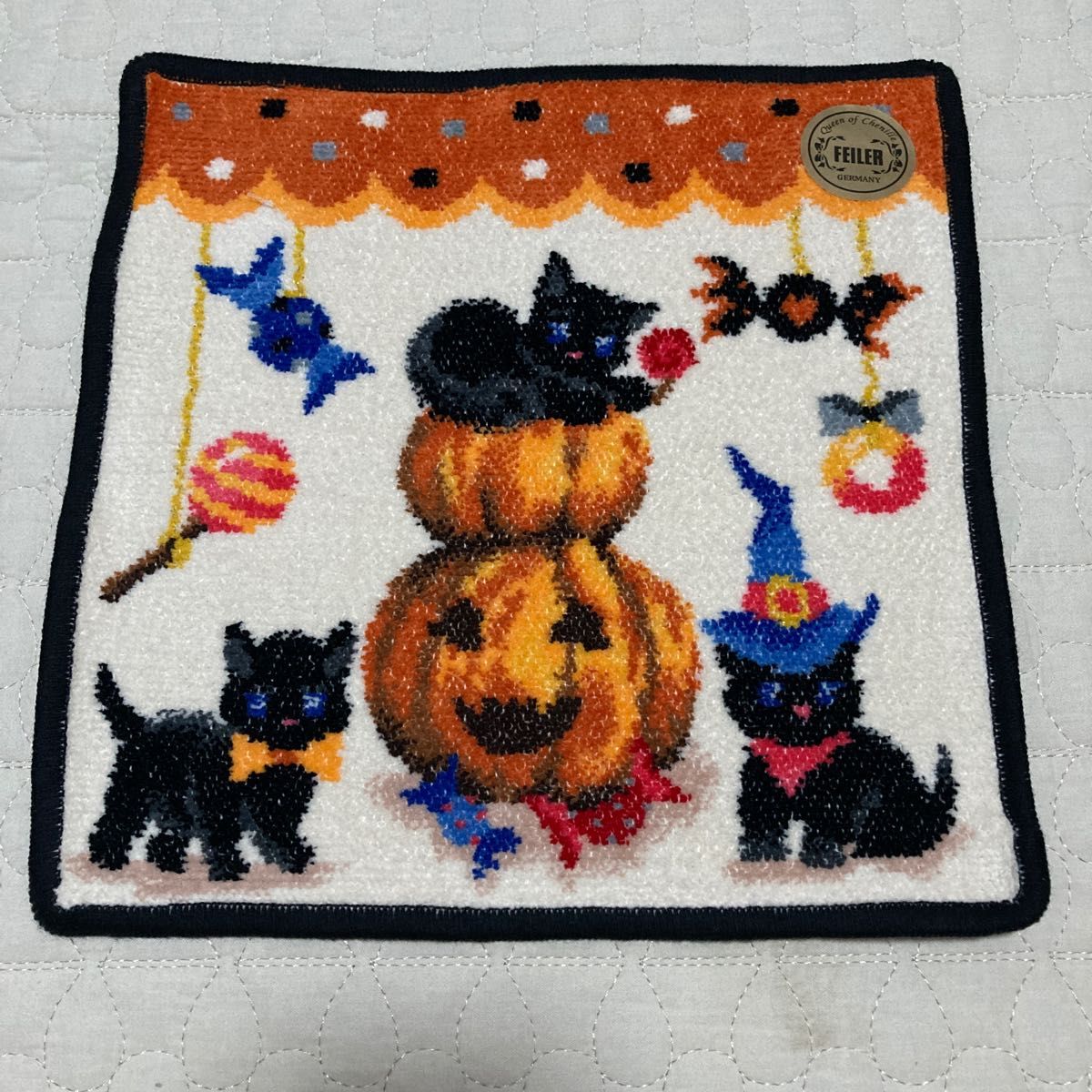 フェイラー 黒猫 チャームポーチ ( 完売品 ) ハロウィン-