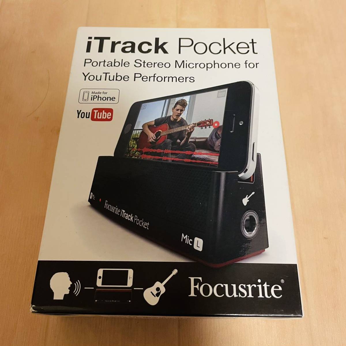 Focusrite iTrack Pocket 未使用 レコーディングデバイス_画像1
