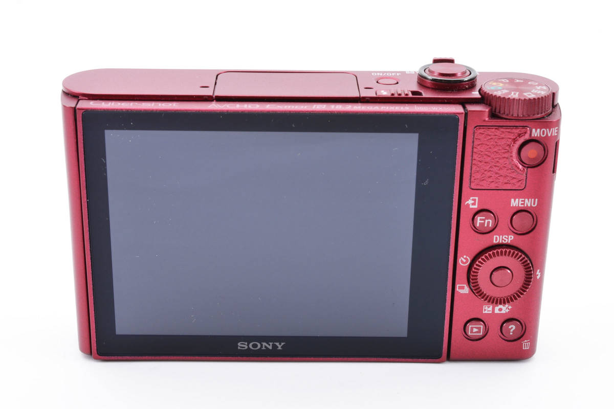 □ほぼ新品□ ソニー SONY Cyber-shot DSC-WX500 レッド 光学ズーム30