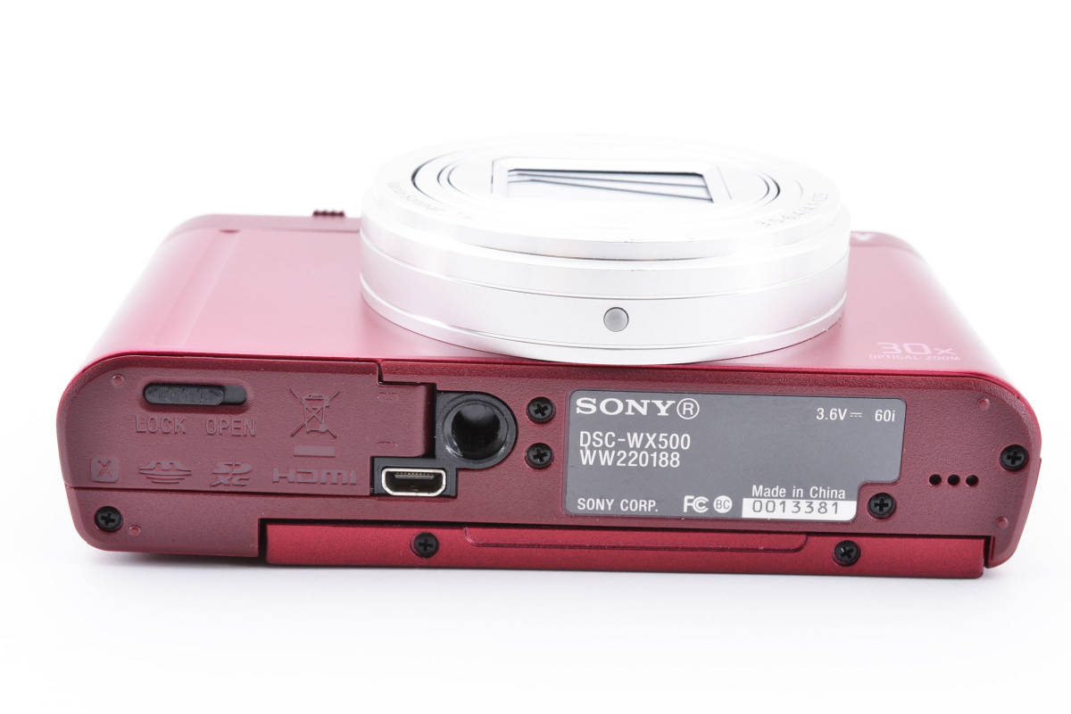 選ぶなら Cyber-shot SONY ソニー □ほぼ新品□ DSC-WX500 【カメラ