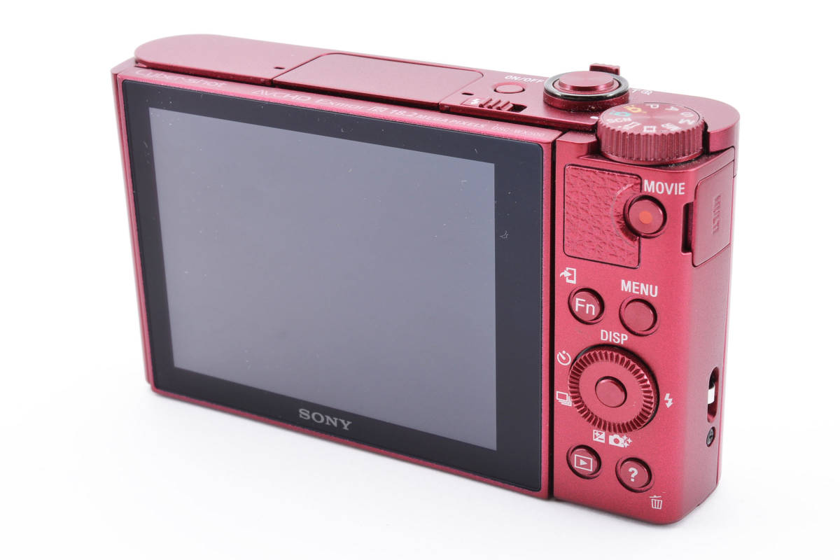 □ほぼ新品□ ソニー SONY Cyber-shot DSC-WX500 レッド 光学ズーム30