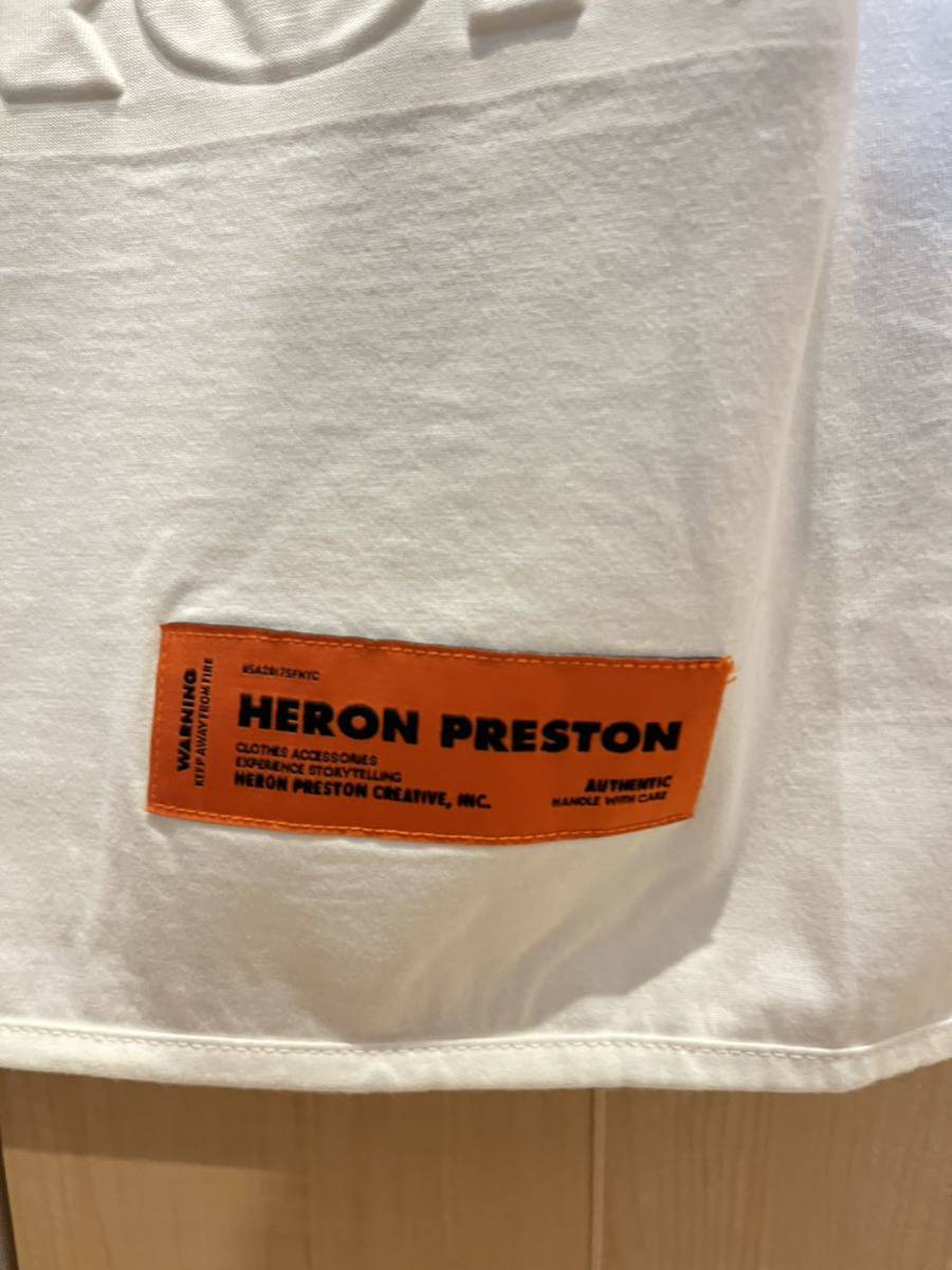 新品ヘロンプレストン　REG HERON BIRDSプリントTシャツ　XXS_画像3