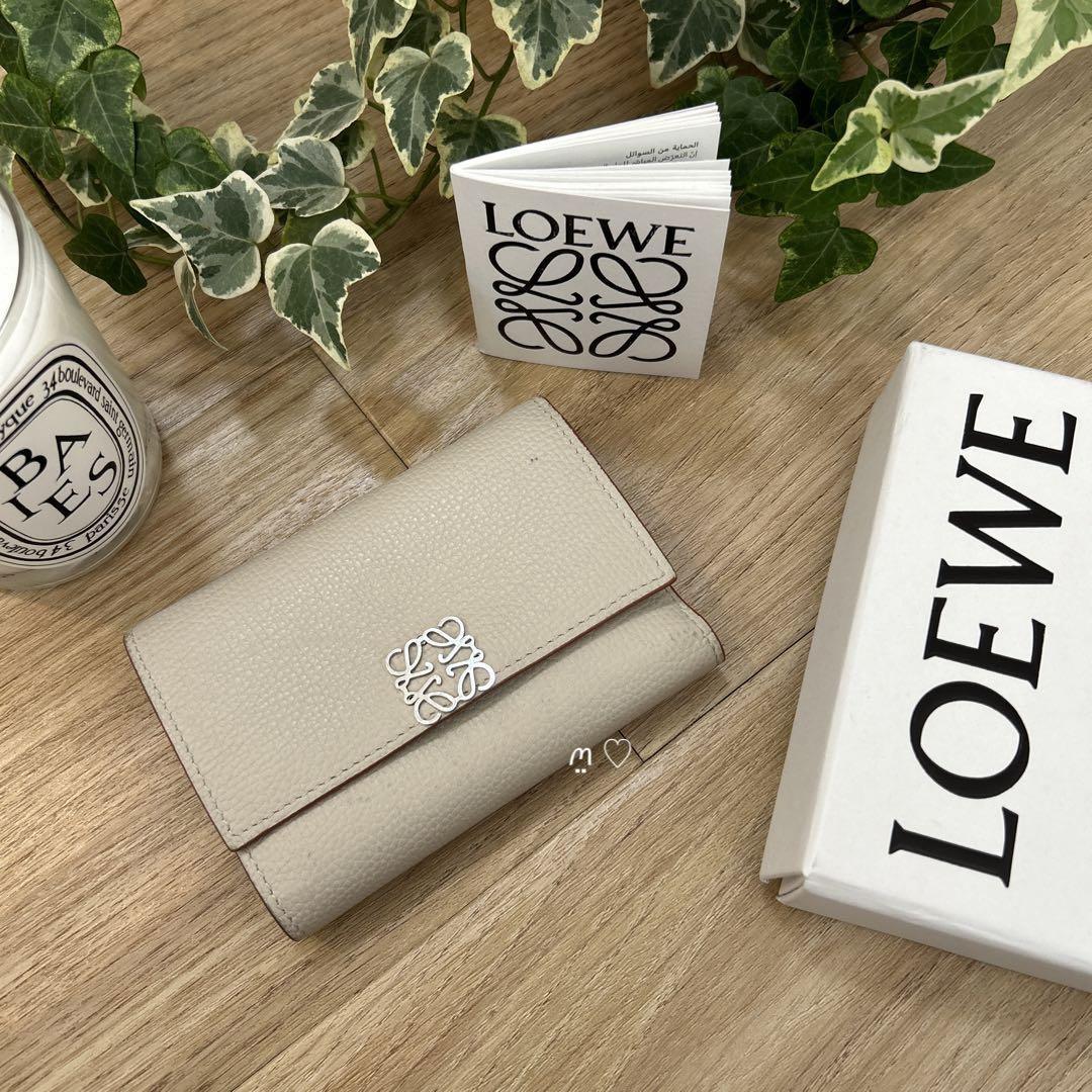 LOEWE ロエベ アナグラムバーティカルウォレット 三つ折りコンパクト