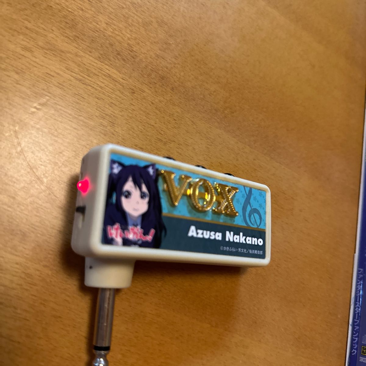 動作品 本体のみ VOX 中野梓  ヘッドホンアンプ Amplug Ap Azusa あずにゃん けいおん 京都アニメーション