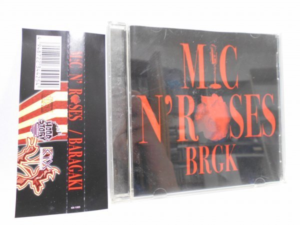 BARAGAKI MIC N' ROSES CD 帯付き BRGK バラガキ ZEUSの画像1