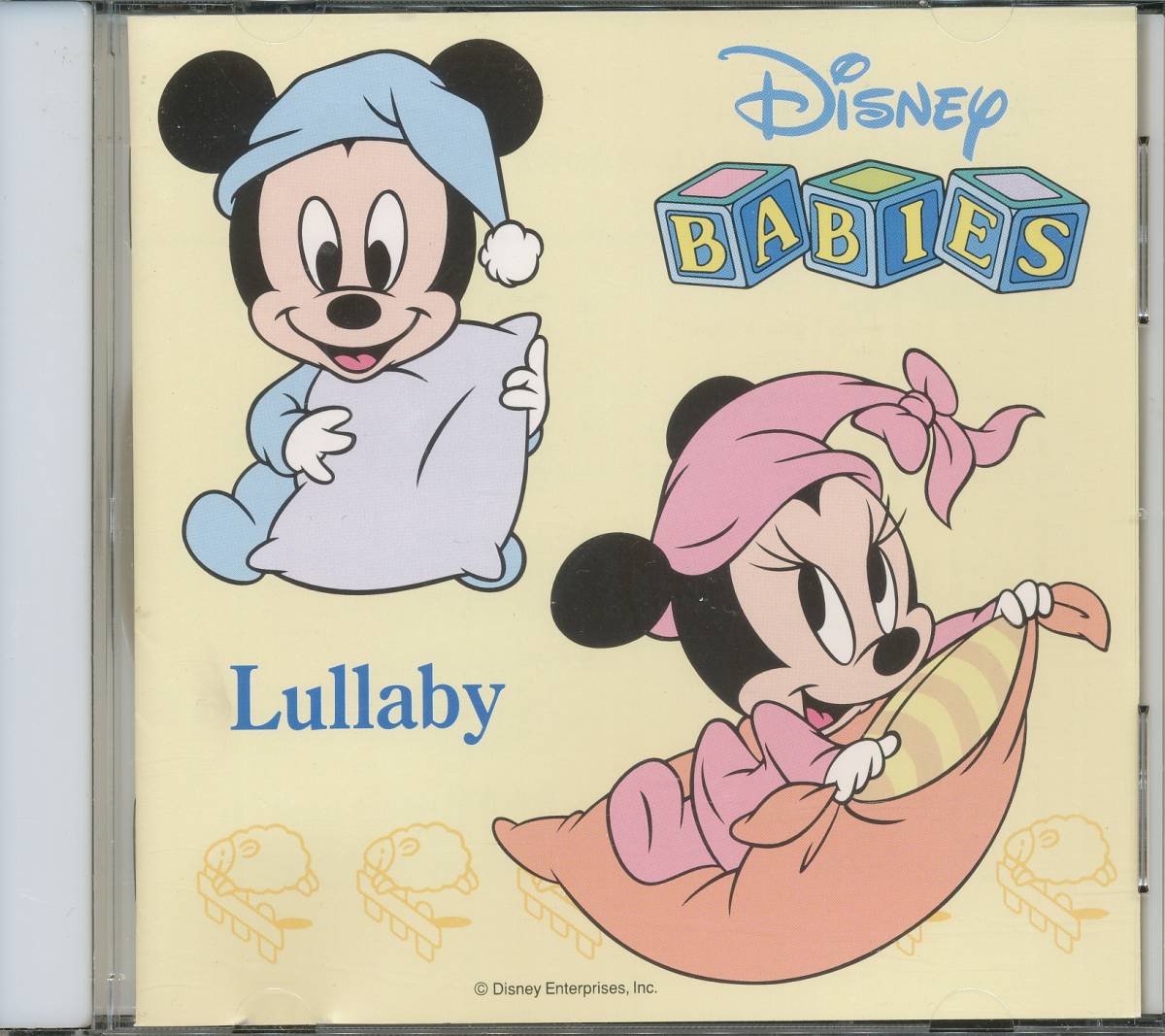 CD デズニーベビーズ　英語歌で聴く赤ちゃんとお母さんのための音楽　おやすみ、赤ちゃん　など　全15曲収録盤_画像1