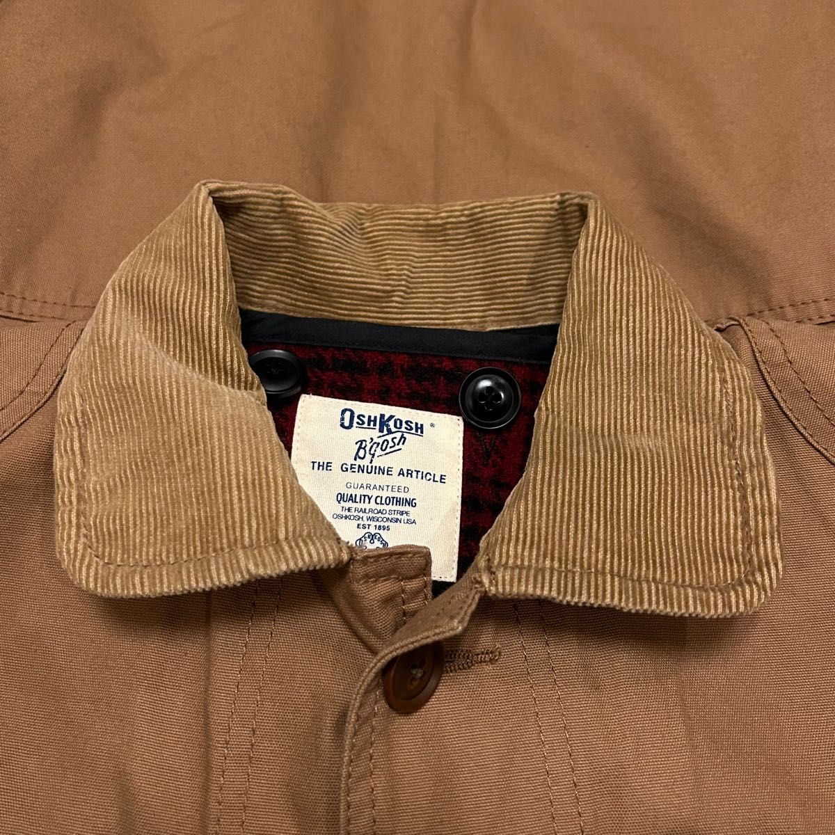 OshKosh オシュコシュ WOOLRICH ウールリッチ ライナー付 OshKosh オシュコシュ WOOLRICH ウールリッチ ライナー付