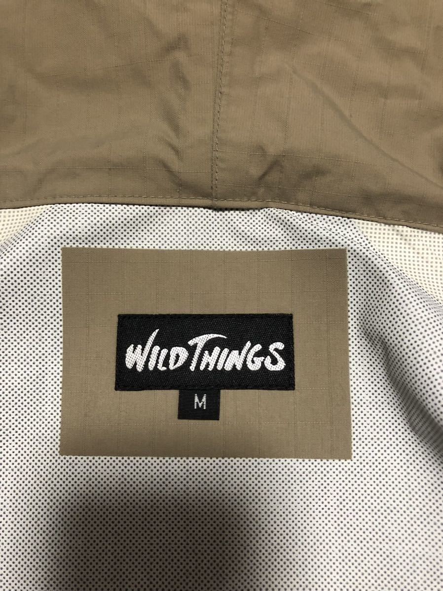 WILDTHINGS 別注 MIG PARKA ベージュ サイズM ワイルドシングス ミグ パーカー ナイロンパーカー マウンテンパーカー _画像5