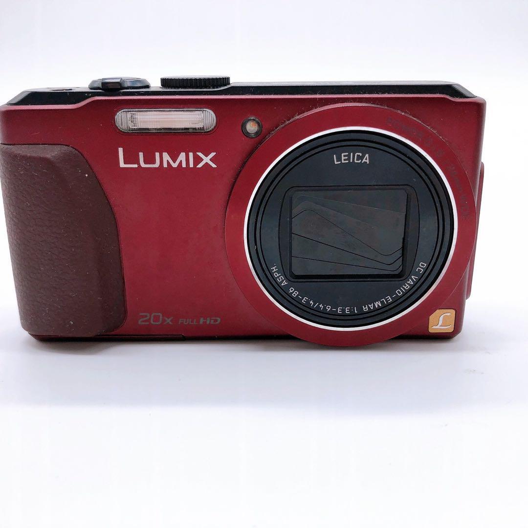 最新のデザイン デジカメ Panasonic DMC-TZ40-R TZ LUMIX パナソニック