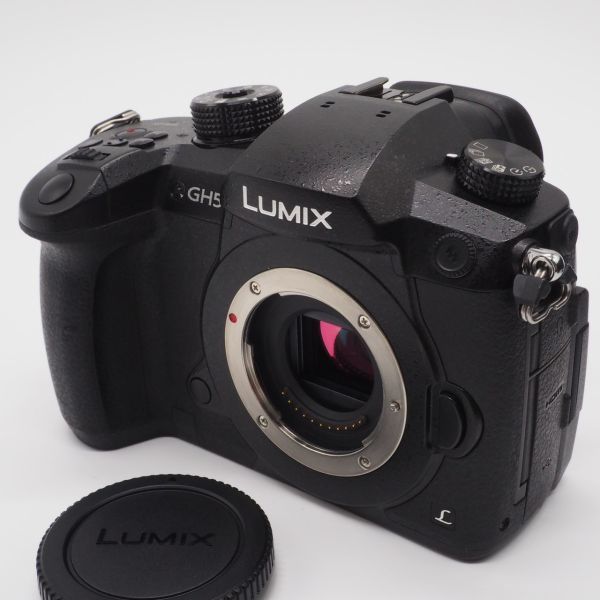 ■良品■ PANASONIC パナソニック ルミックス GH5 レンズキット 標準ズームレンズ付属 ブラック DC-GH5M-K 元箱・説明書付き_画像2