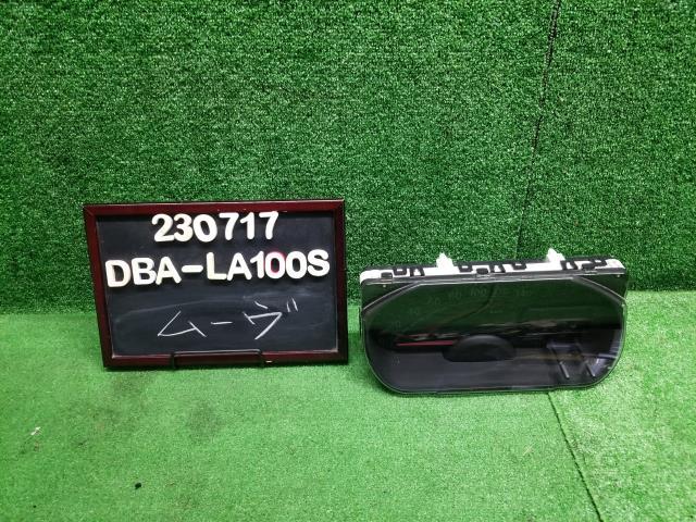 ムーヴ DBA-LA100S スピードメーター 83800-BA041 自社品番230717_画像1