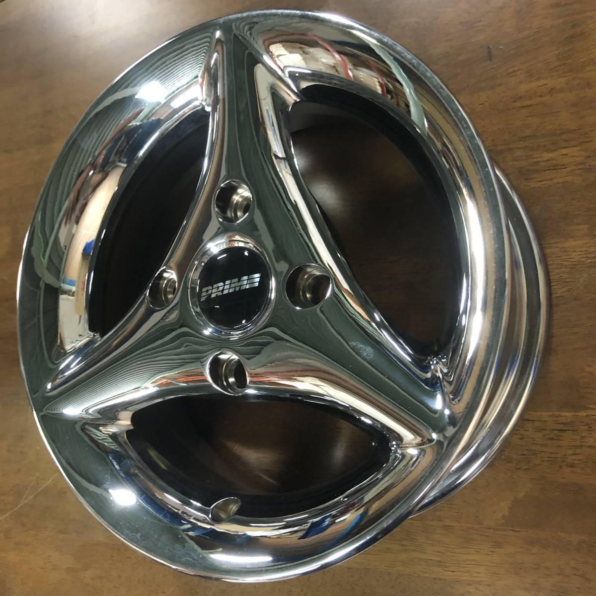 新品 アメリカン メッキ ホイール プライム 141 13x5.5 +30 新品 アメリカン メッキ ホイール プライム 141 13x5.5 +30